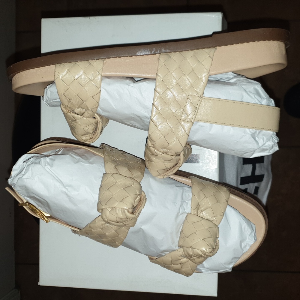 SCHUTZ Kareena Knot Sporty Sandals (Nude/Natural) - Picture 5 of 6